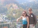 Clare & Dennis in front of Hohenschwangau