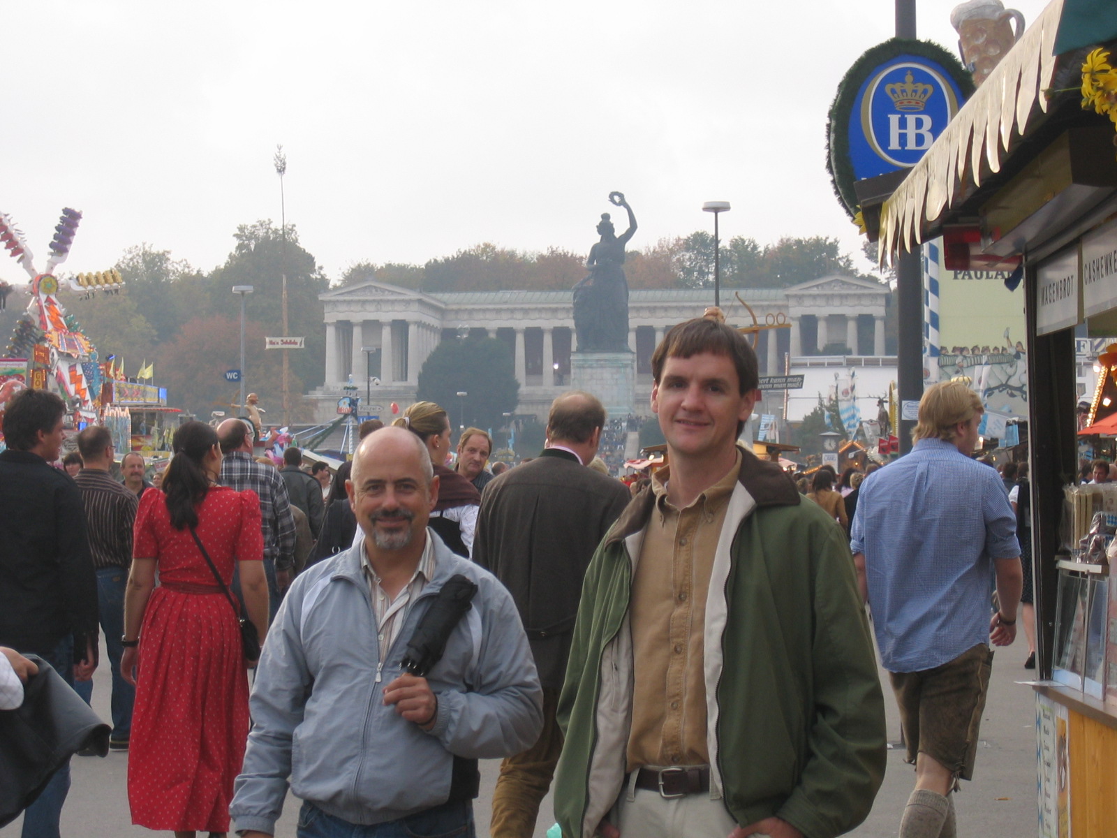 Oktoberfest Revelry Dennis & George
