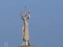 Rotating Statue of "Imperia" who holds the crown in one hand and the papacy in the other!