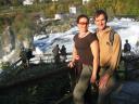 Clare & Dennis at Rhinefalls