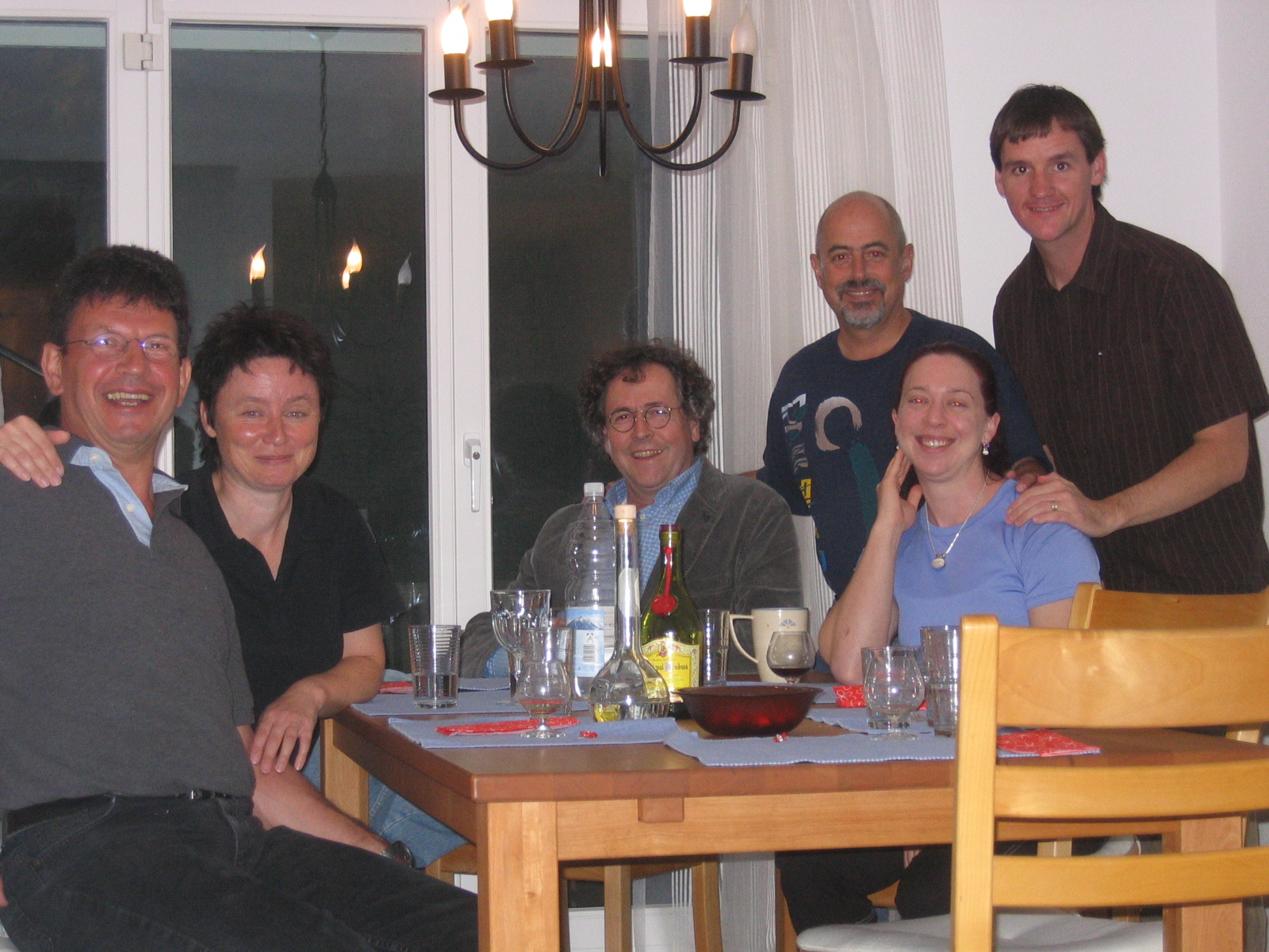 Sigi, Petra, Gotfried, George, Clare, & Dennis