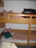 Our small room at Castle Bacharach Youth Hostel